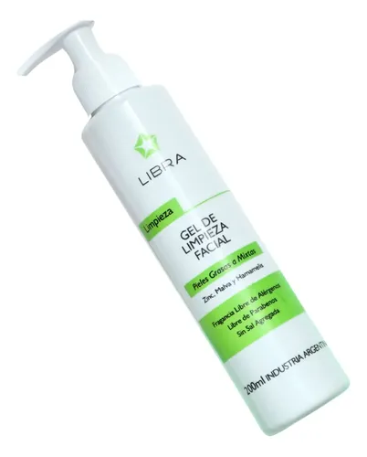 Gel De Limpieza Facial Piel Grasa O Mixta 200 Ml Libra Local