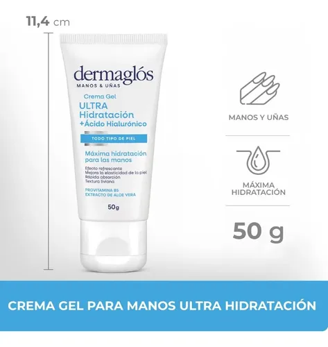 Dermaglós Corporal Crema Gel Manos Ultra Hidratación