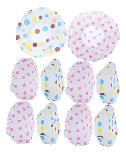 Gorro De Baño Impermeable 16 Piezas Para Cabello Y Mujer