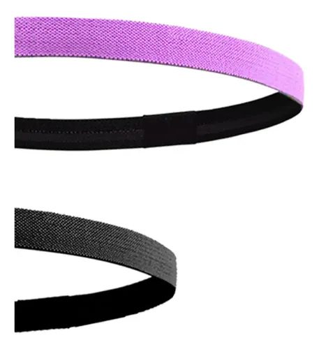 Diadema Deportiva Delgada Para El Pelo De 3 Piezas, Elástica