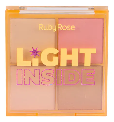Paleta De Iluminador Light Inside Ruby Rose Efecto Luminoso