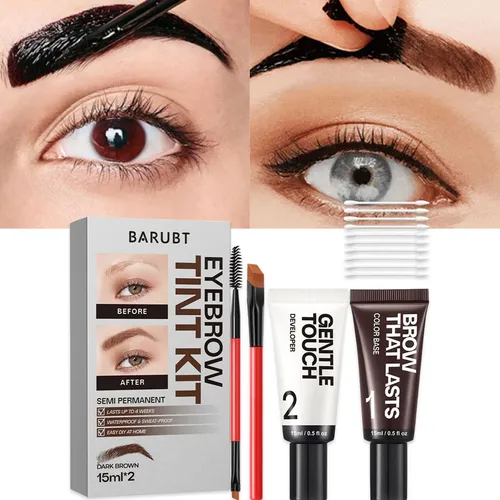 Hww 1 Gel De Tinte Para Cejas A Prueba De Agua, Duradero Y D