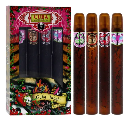 Set De Regalo Para Mujer Cuba Jungle By Cuba – 4 Piezas