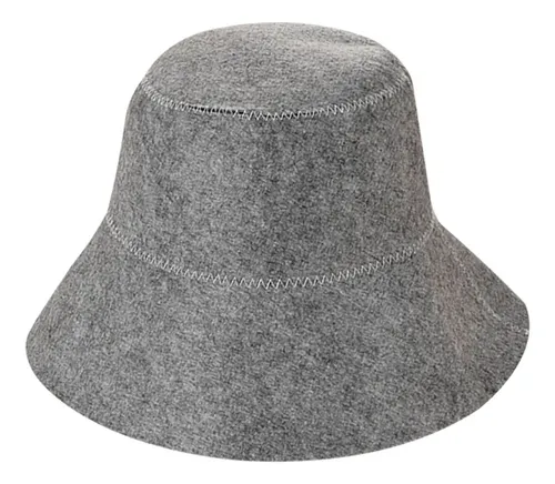 Gorro De Sauna Estilo Fieltro, Gorro De Baño Ruso Anticalor Light Coral Xs
