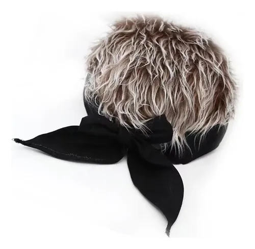 Peluca Artificial, Diadema Divertida, Pelo Corto Para Hombre