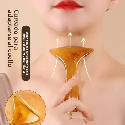 Tabla Plástico Masaje Cuello Facial Mujer #$%