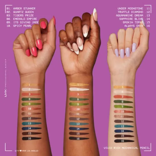Delineador De Ojos Nyx Vivid Rich Mechanical Liner