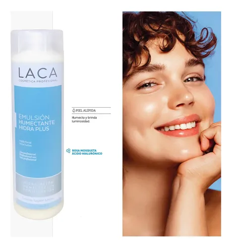 Emulsion Humectante Hidra Plus 250ml Laca Momento de aplicación Día/Noche Tipo de piel Todo tipo de piel
