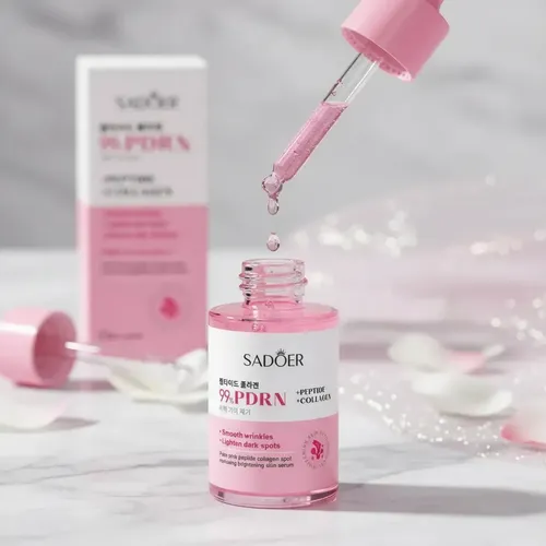 Serum Facial Pdrn 99% + Peptido + Colageno Todo Tipo De Piel Día/noche