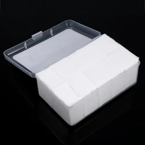 Almohadillas De Limpieza Cosmética Para Uñas Faciales, 1000