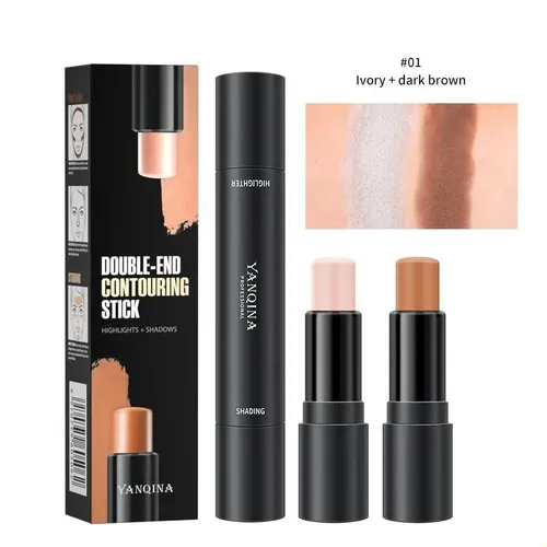 Barra De Contorno De Doble Punta Para Maquillaje Y Cuidado D