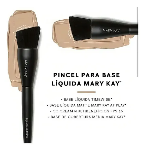 Mary Kay Liquid Foundation brocha negro