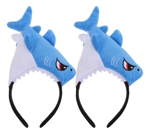 2 Diademas Con Temática De Tiburones, Bonita Diadema De Tibu