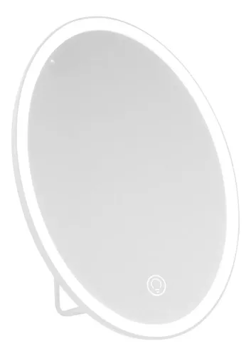 Lk* Espejo De Maquillaje Con Luz Y Base Para Mesa 2 Lll