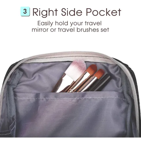 Bolsa De Maquillaje Narwey Pequeña Para Bolso De Viaje Y Cos