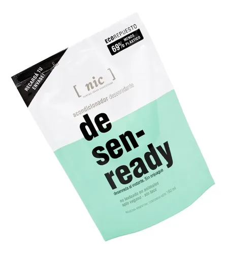 Nic Desenready Repuesto Refill Acondicionador Sin Enjuague