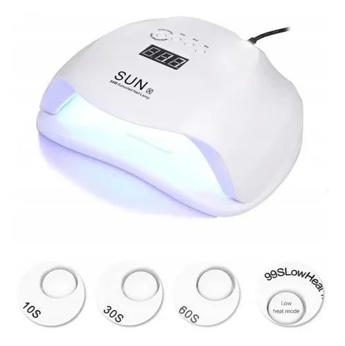 Cabina Uv Led Sun 54w Uñas Esculpidas Gel Semipermanentes