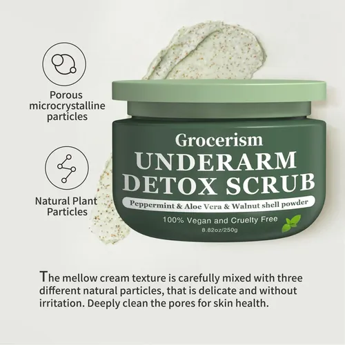 Detox Para Axilas Y Exfoliante Corporal Grocerism Con Menta