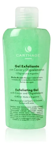 Carthage Gel Exfoliante Limpieza De Piel Tipo de piel Todo Tipo de Piel / X 125 Grs