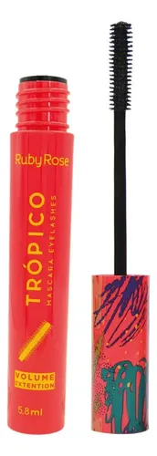 Mascara De Pestañas Volumen Y Alargamiento Trópico Ruby Rose