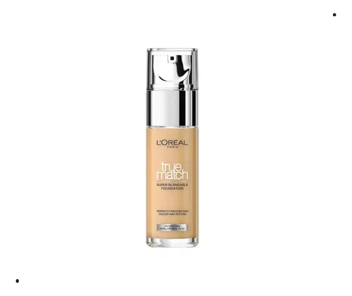 Base de maquillaje líquida L’Oréal Paris True Match Super-Bendable Base De Maquillaje True Match Super Blendable L’ Oréal Paris tono 3.d/3.w golden beige – 30mL 30g
