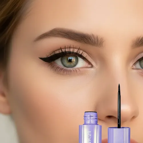 Delineador Líquido Negro Para Ojos Pink 21