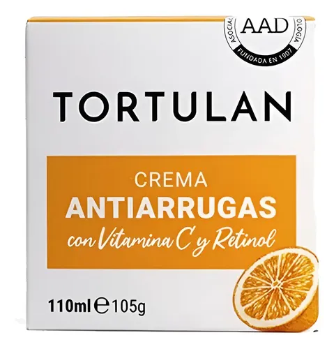 Tortulan Crema Antiarrugas X 110ml Con Vitamina C Y Retinol