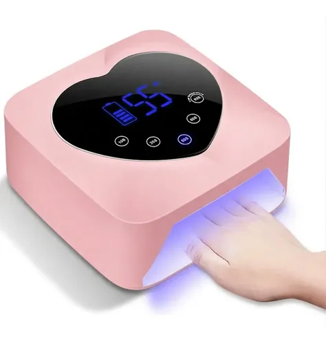 Cabina Uñas Lámpara Uv Led 72w City Girl Corazón Manicura