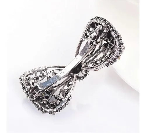 Exquisito Broche De Pelo Con Forma De Horquilla Para Mujer C