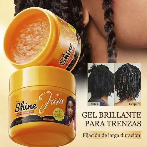 Fijador Gel Capilar Trenzas Africanas Brillo Intenso 227g