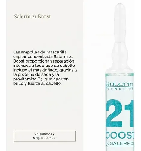 Salerm21 Boost Concentrated-ampollas-repara E Hidrata X8 Uni