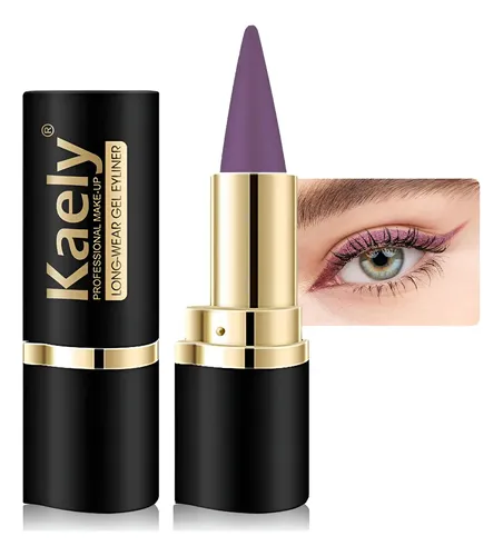 Kaely Lápiz Delineador De Ojos De Gel Morado