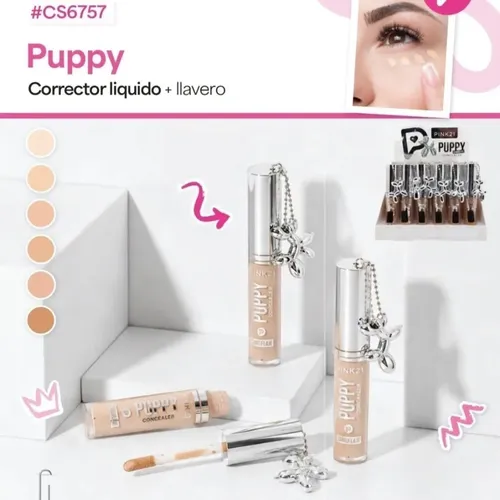 Corrector De Ojeras Concealer Puppy Pink 21