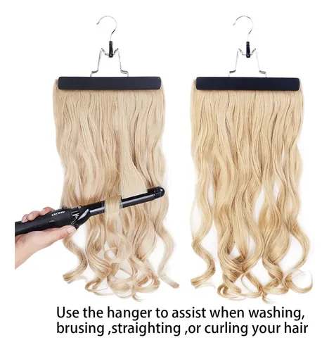 Percha Para Extensiones De Cabello Rimbmup, 61 Cm, Color Neg