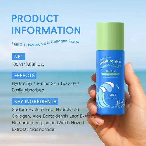 M* Tónico Facial Laikou Hyaluronic & Collagen – *xl