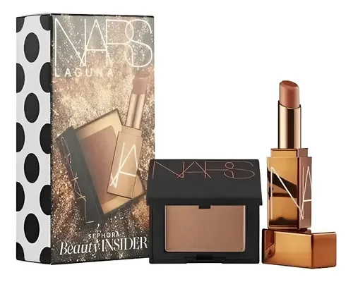 Mini Set Nars Laguna Bronzer Y Labial