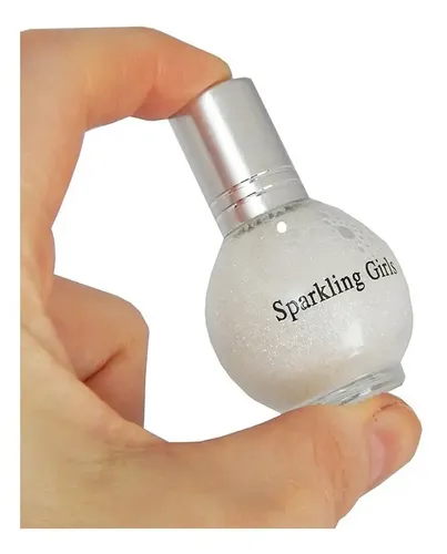 Nectar De Hadas Sparkling Girls Glitter Gibre Liquido Makeup Color Blanco