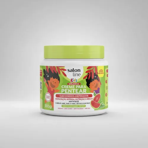 Salon Line Crema De Peinar Kids Sandia 500gr Rulos