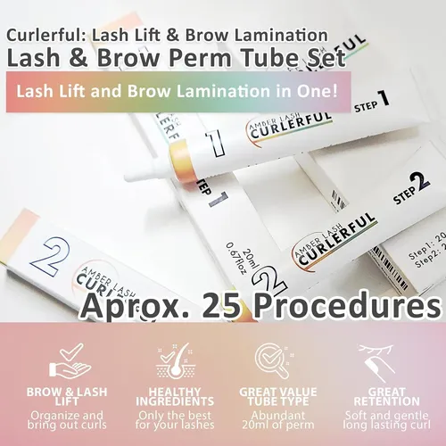 Kit Permanente Pestañas Y Cejas Curlerful Db Cosmetics 20ml