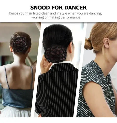 8 Unidades De Moños De Pelo Para Mujer, Balé, Patinaje, Ganc