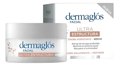 Dermaglós Crema Facial Hidratante Noche Ultra Estructura 50g