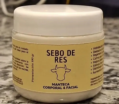 Crema De Sebo De Res Para Cicatrices, Melasma Y Dermatitis