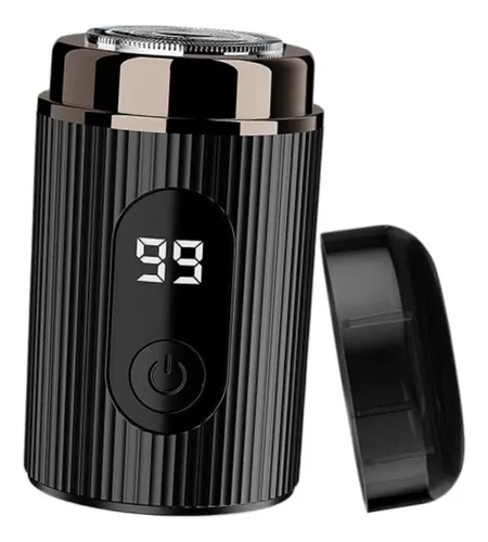 Barba Eléctrica Barba Recortadora Compacta Eléctrica Negro