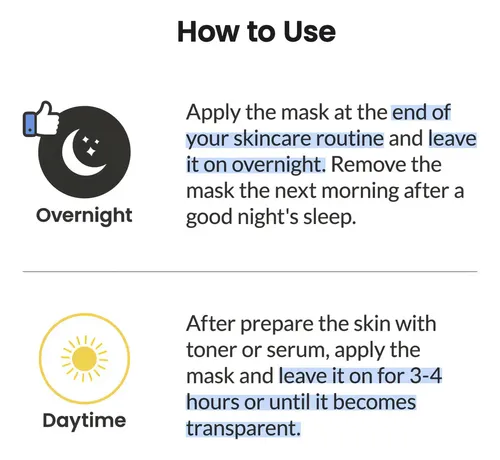 Biodance Hydro Cera-nol Real Deep Mask 4 Piezas Mascarilla