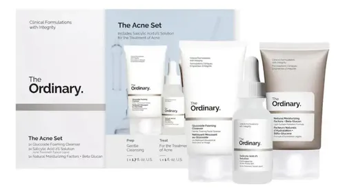 The Ordinary The Acne Set Incluye 3 Productos Purificacion Tipo de piel Mixta