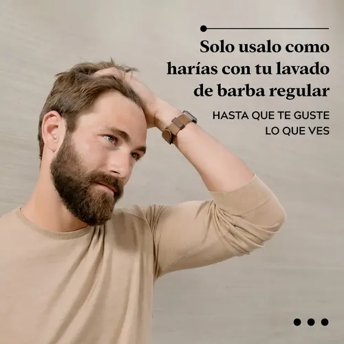 Tintura en Shampoo Just For Men Control GX Para Barba 118ml