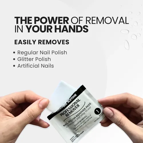 Pads Removedores De Esmalte Pronto 10 Piezas