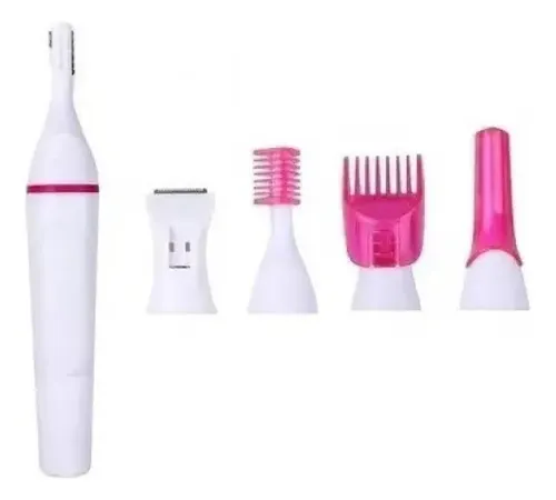 Depiladora Eléctrica Recargable Para Mujer, 5 En 1