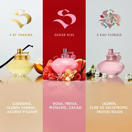 Perfume Mujer Shakira S Sugar Kiss Edt 80ml E.l.