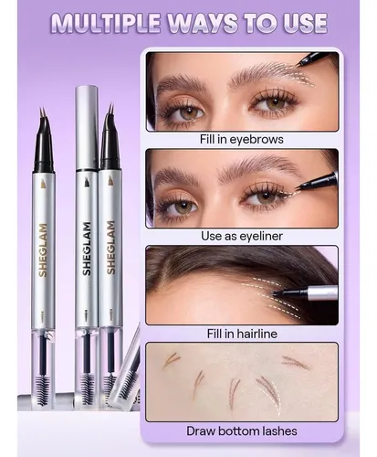 Lápiz Laminador Para Cejas Sheglam Real Flow Rubio